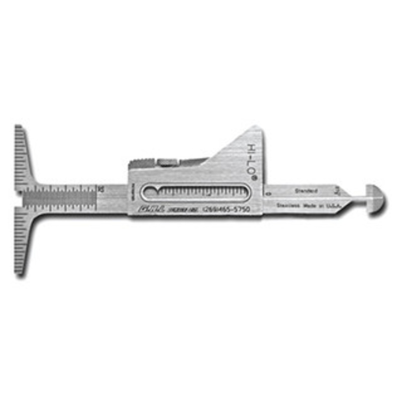 G.A.L. Gage Hi-Lo Welding Gauge Metric – GAL-1M