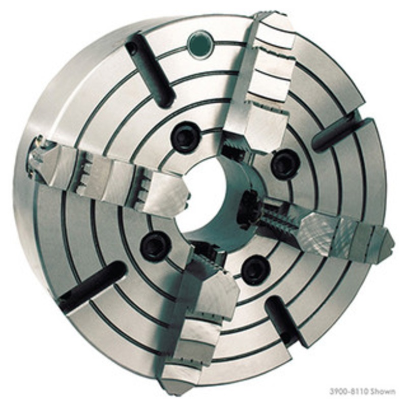 HHiP Pro Series D1-6, 10 4-Jaw Independent Direct Mount Lathe Chuck – 3900-8114