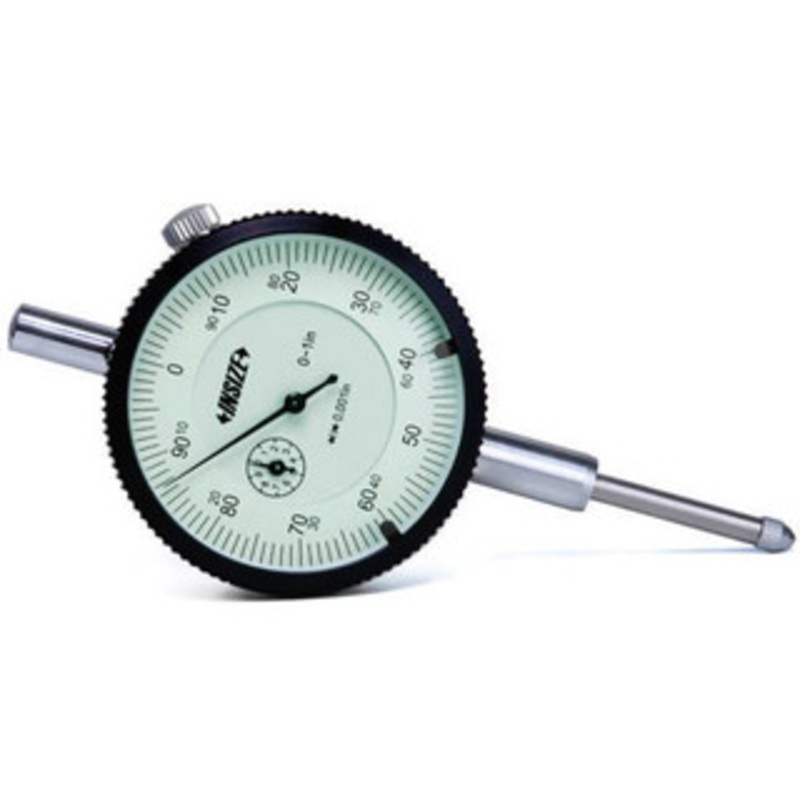 Insize Precision Dial Indicator, Range 0 – 25 mm – 2318-25