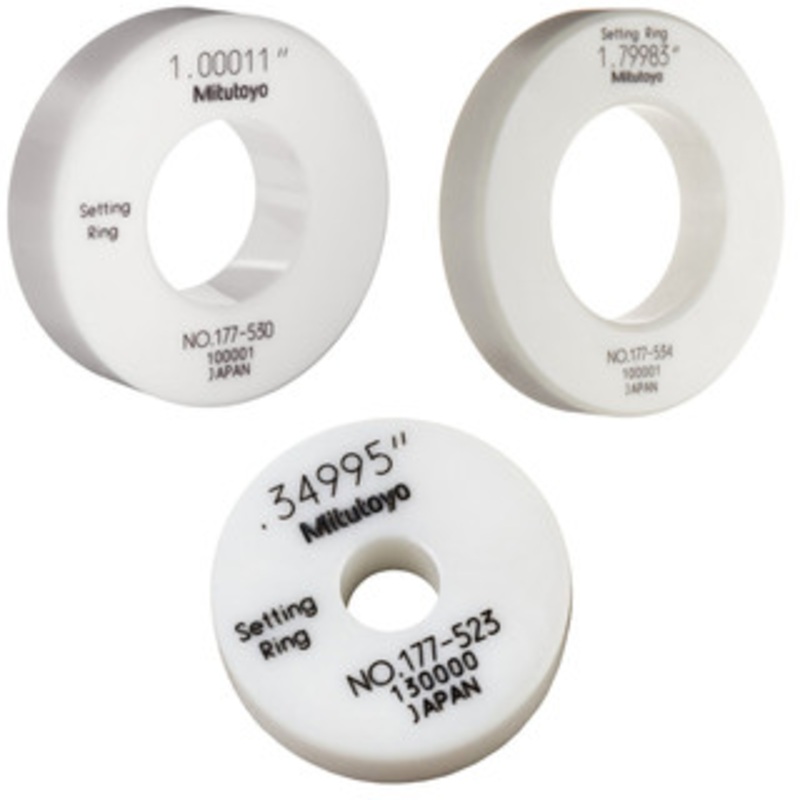 Mitutoyo Ceramic Setting Rings
