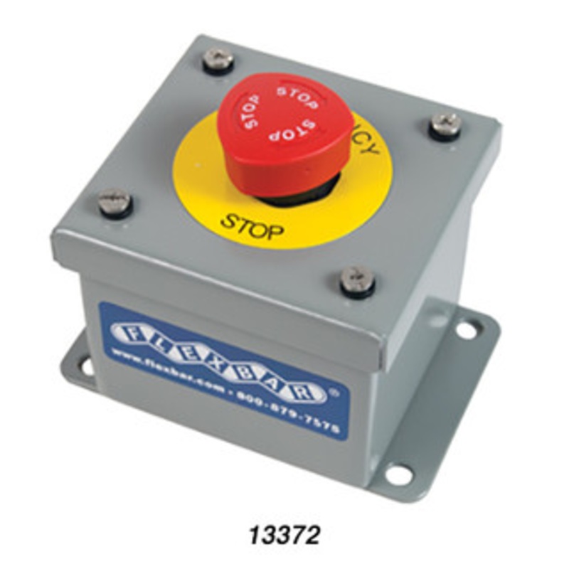 Flexbar Emergency Stop Button Heavy Metal Enclosure NEMA 12 – 13372