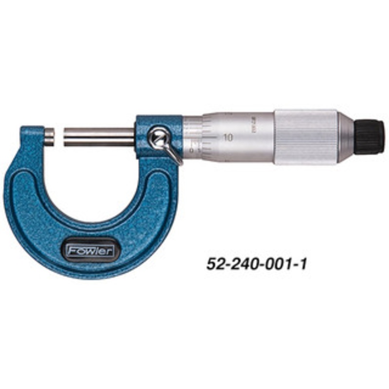 Fowler 0-1 Friction Outside Inch Micrometer – 52-240-001-1