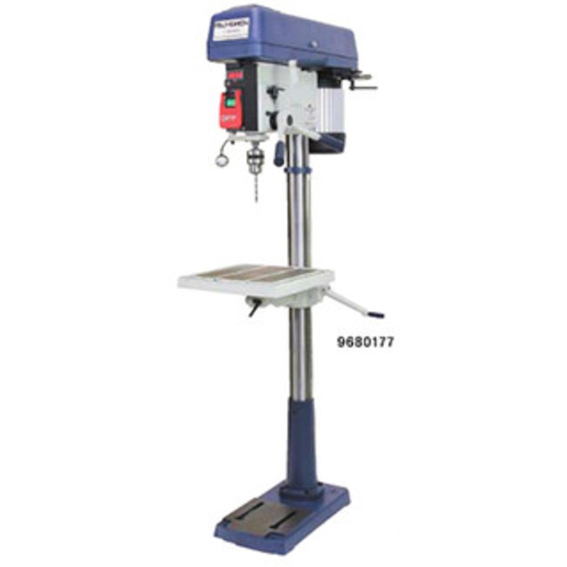 Palmgren Heavy Duty 16 Spindle Speed Drill Press-Step Pulley – 9680177