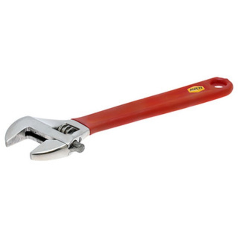 Aven Adjustable Wrench 8 with PVC Grip – 21190-8G