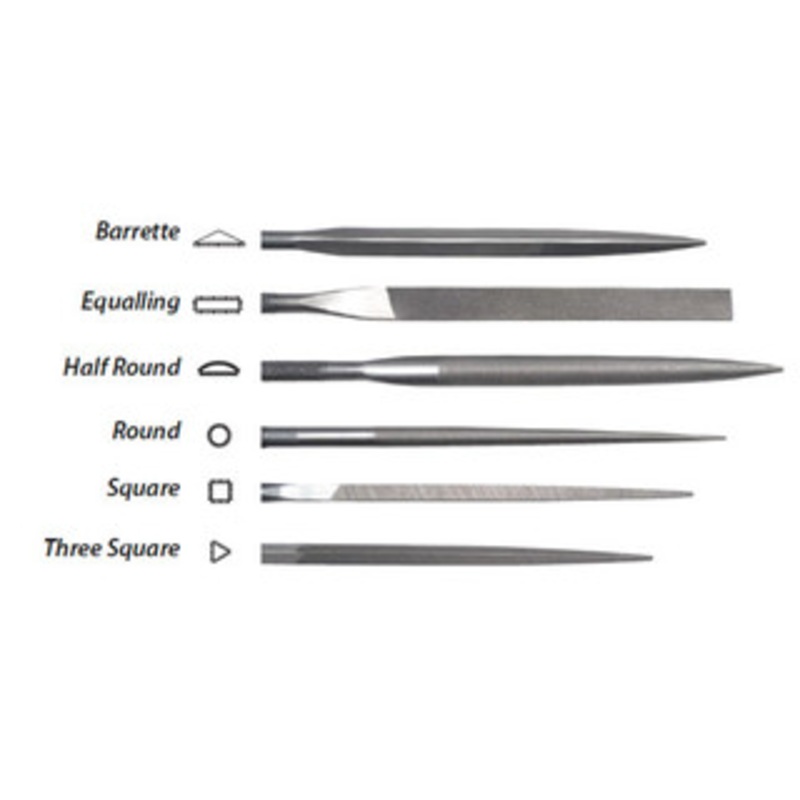 Grobet PRECISION NEEDLE 6 PIECE FILE SETS