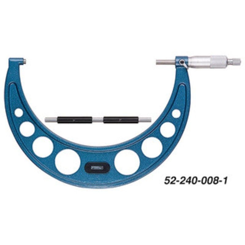 Fowler 7-8 w/Standard, Ratchet Outside Inch Micrometer – 52-240-008-1