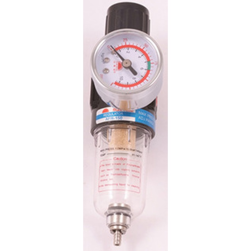 Precise 1 Piece Filter/Regulator Clear Bowl w/Drain – 7600-1761