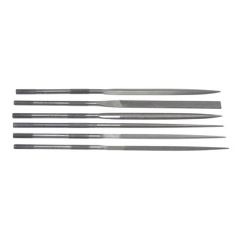 Grobet USA, 16cm Needle File Set, Cut 2 – 31.68001