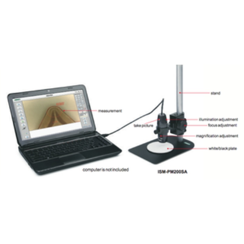 Insize Digital Microscope With Stand & ISM-PRO Software