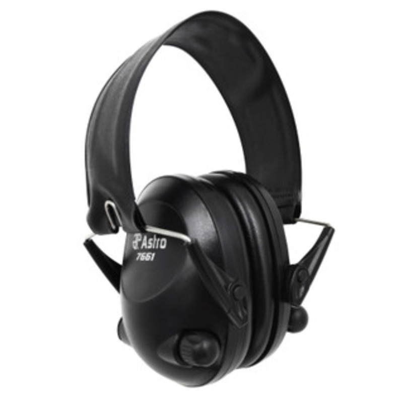 Astro Dual Volume Control Electronic Safety Earmuffs – 7661