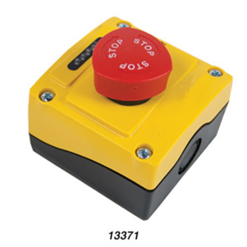Flexbar Emergency Stop Button Heavy Plastic Enclosure NEMA 4 – 13371