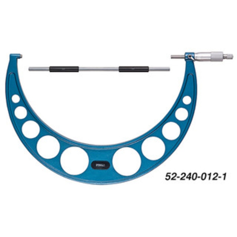 Fowler 11-12 w/Standard, Ratchet Outside Inch Micrometer – 52-240-012-1