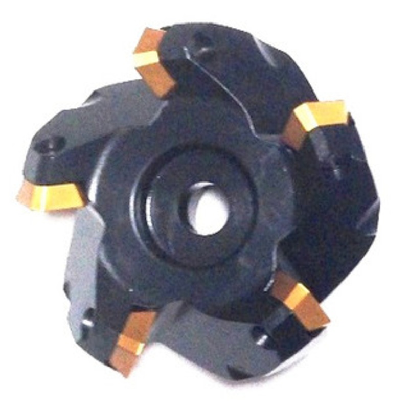 Precise 2-1/2 x 3/4 Bore 45 Degree SE Indexable Face Mill – 2065-2500