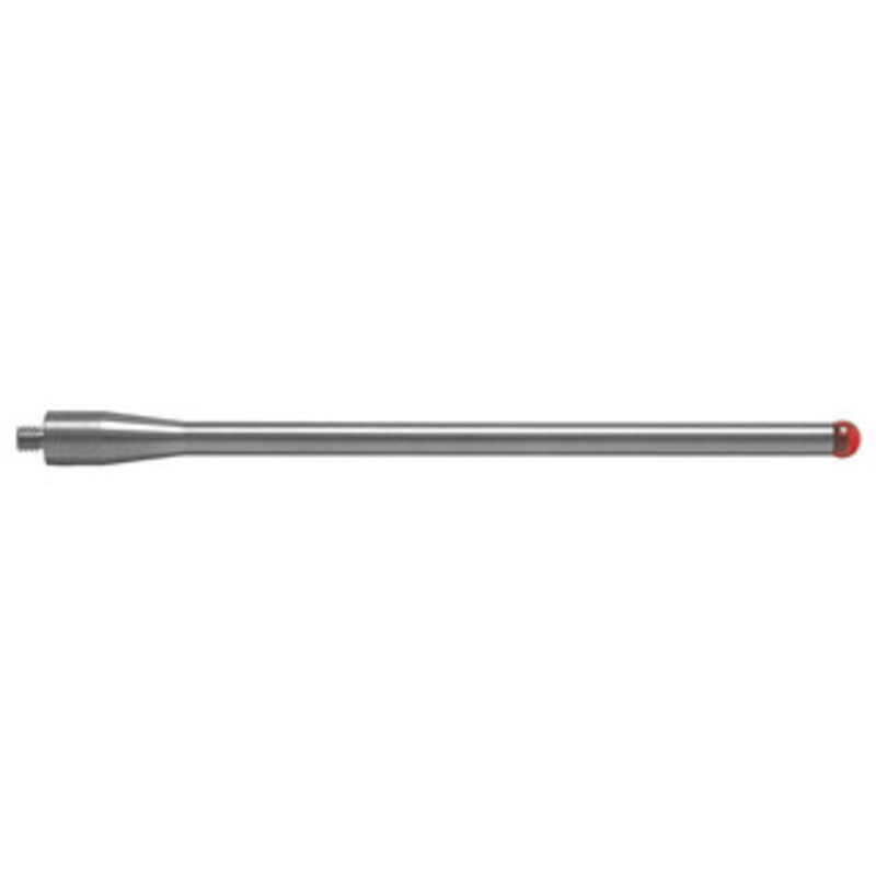 Renishaw Styli, M4 5 mm Ruby ball, Stainless Steel Stem, L 100 mm, EWL 83.2 mm – A-5000-7522