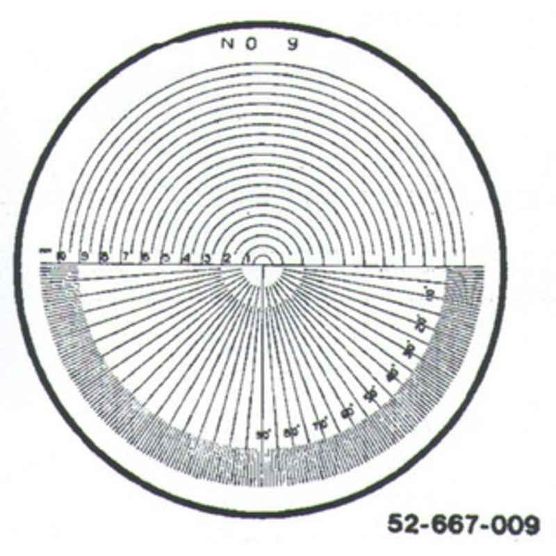 Fowler 7x Reticle #9 – 52-667-009