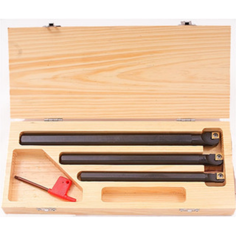 Precise SCLCR Indexable Boring Bar 3 Piece Style A, B, C Set – 1001-0020