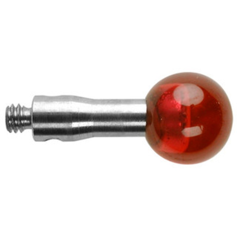Renishaw Styli, M2 6 mm Ruby ball, Stainless Steel Stem, L 10 mm, EWL 10 mm – A-5000-4156