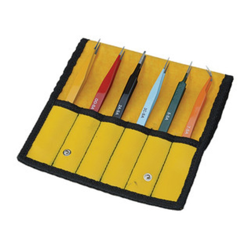 Aven E-Z Pik 6-Piece Tweezer Set – 18480EZ