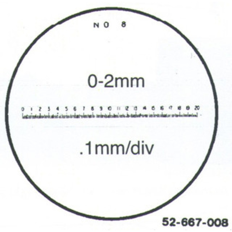 Fowler 7x Reticle #8 – 52-667-008
