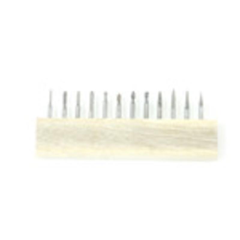 PRECISE CARBIDE BURR SETS DOUBLE CUT SHANK