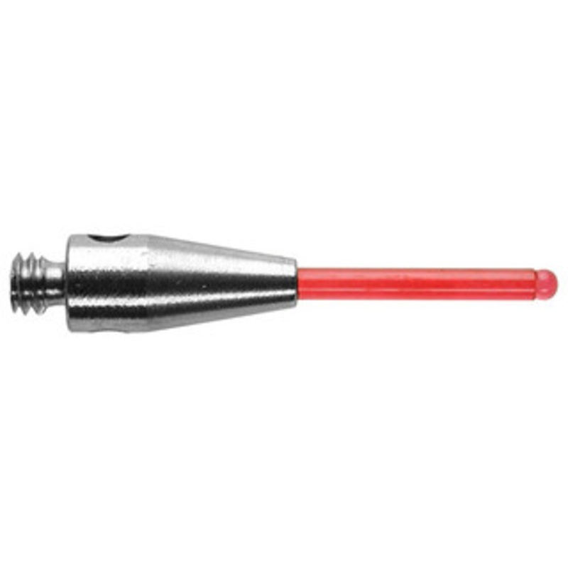 Renishaw Styli, M2 1 mm Ruby Spherically Ended Cylinder, Stainless Steel Stem, L 15 mm – A-5000-8876