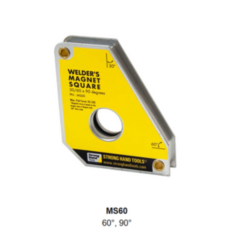 Strong Hand Standard Magnetic Square For Angles 60, 90 – MS-60-1