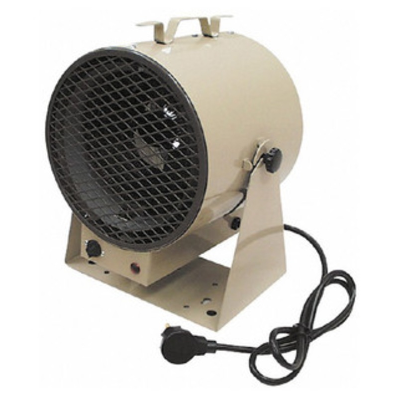 TPI Portable Electric Forced Air Unit Heater, 10,239 to 13,652 BTU Rating, 262 CFM – 90-538-0