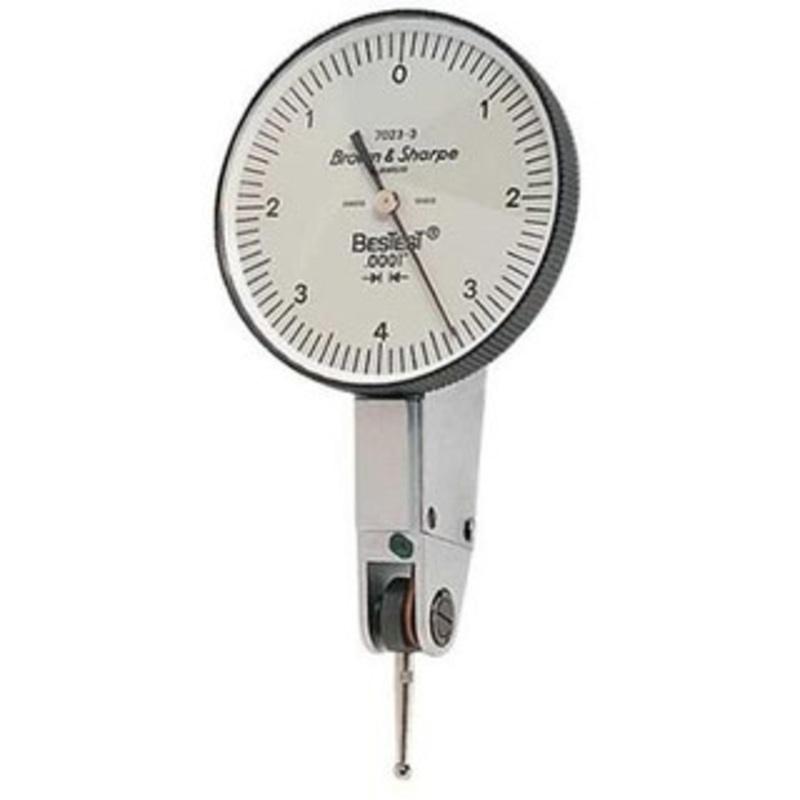 Brown & Sharpe BesTest Indicator, Vertical Mount 1-1/2 Diameter Dial – 599-7023-3