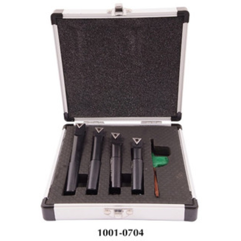 Precise 4 Piece 1/2 Round Shank Indexable Boring Bar Set – 1001-0704