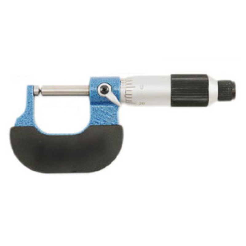 Precise Ball Anvil Micrometer 0-1, Flat Spindle – 22399100