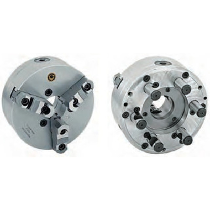 Bison 3-Jaw 12-1/2 D1-6 Direct Mount Scroll Chuck – 7-823-1236