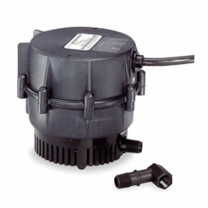 Little Giant Pumps 1/50 HP, 4.4 psi, Nylon Miniature Submersible Pump 1/4 Inch Outlet, 6 Ft. Long Power Cord, 1.1 Amp – NK-1