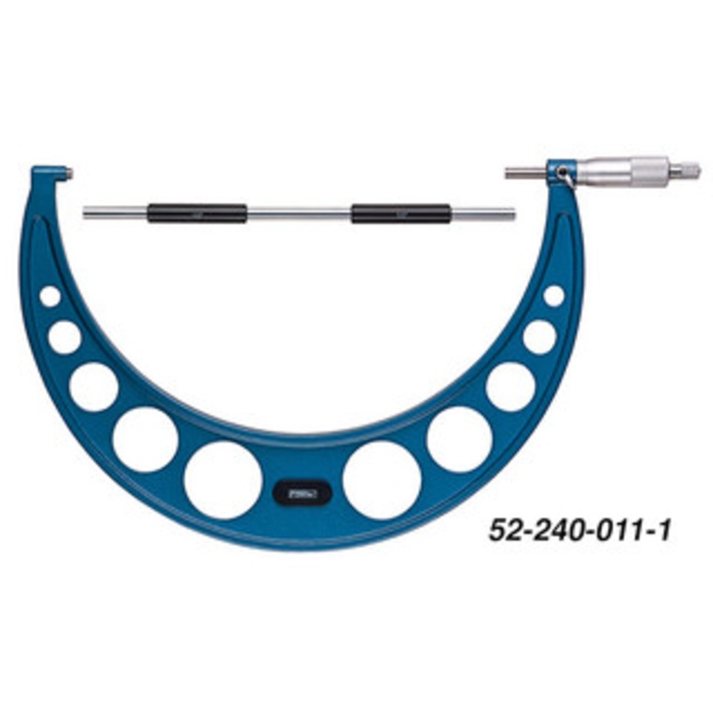 Fowler 10-11 w/Standard, Ratchet Outside Inch Micrometer – 52-240-011-1