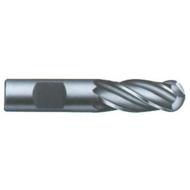 Premium M-42-8% Cobalt Ball End Mill, 1 – 009-010