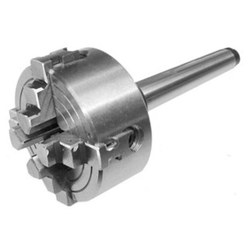 Precise 2MT Morse Taper Shank 4-Jaw Self Centering Chuck – 3900-4707