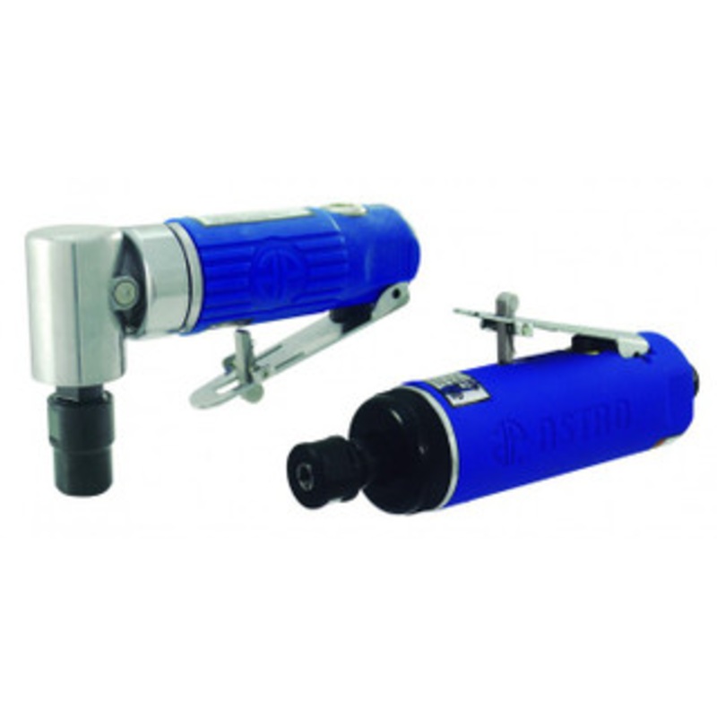 Astro Pneumatic 1/4 90 Angle Die Grinder & Blue Composite Body – AP1222