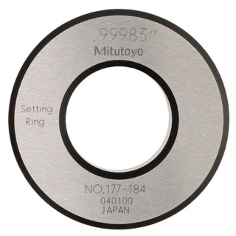 Mitutoyo 1.0 Steel Setting Ring – 177-184