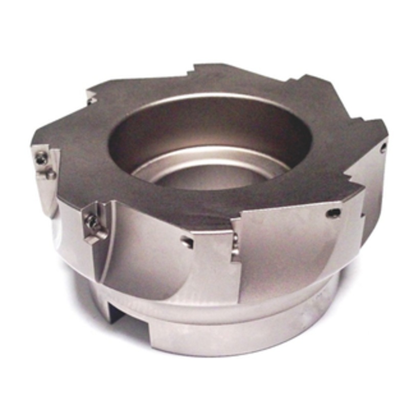 Precise 4 X 1-1/2 Bore 90 Degree APKT Indexable Face Mill, 8 Teeth – 2063-4000