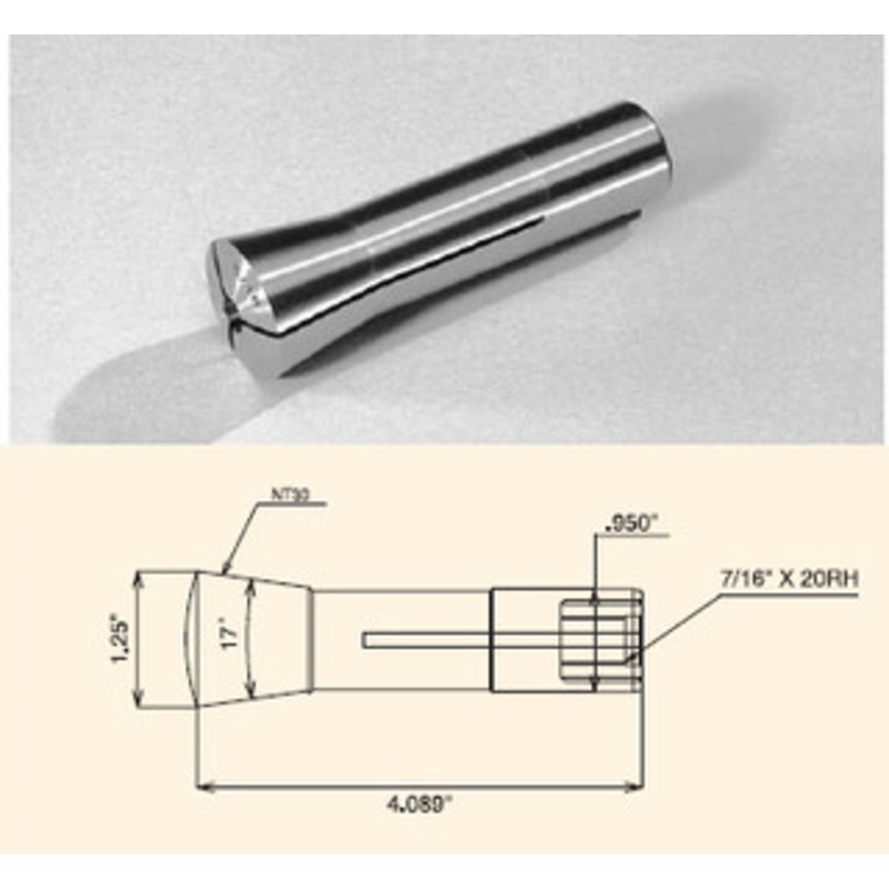 Bison R8 Precision Collets (Metric) – R8CM-2