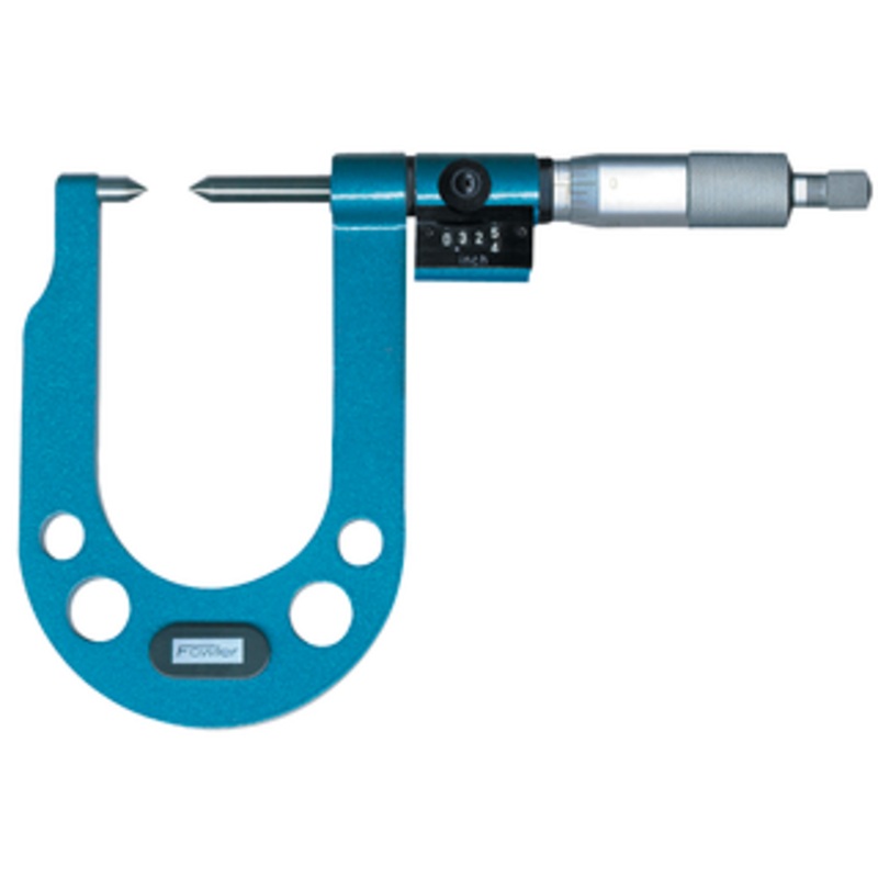 Fowler Extended Range 0.3-1.7/7-45mm Digital Point Micrometers