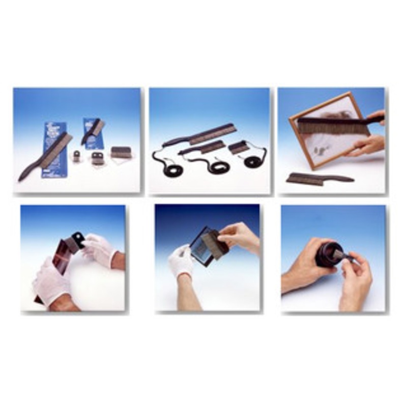 Kinetronics StaticWisk Hand Held Anti-Static Brush, 5.5 brush in vinyl pouch – SW-140