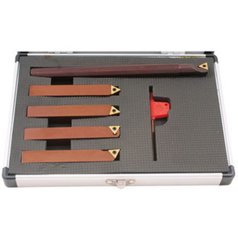 Precise 5 Piece Indexable Turning & Boring Tool Sets