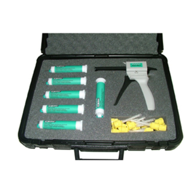 Flexbar Reprorubber Thin Pour Green Quick Dispense Cartridge System Kit