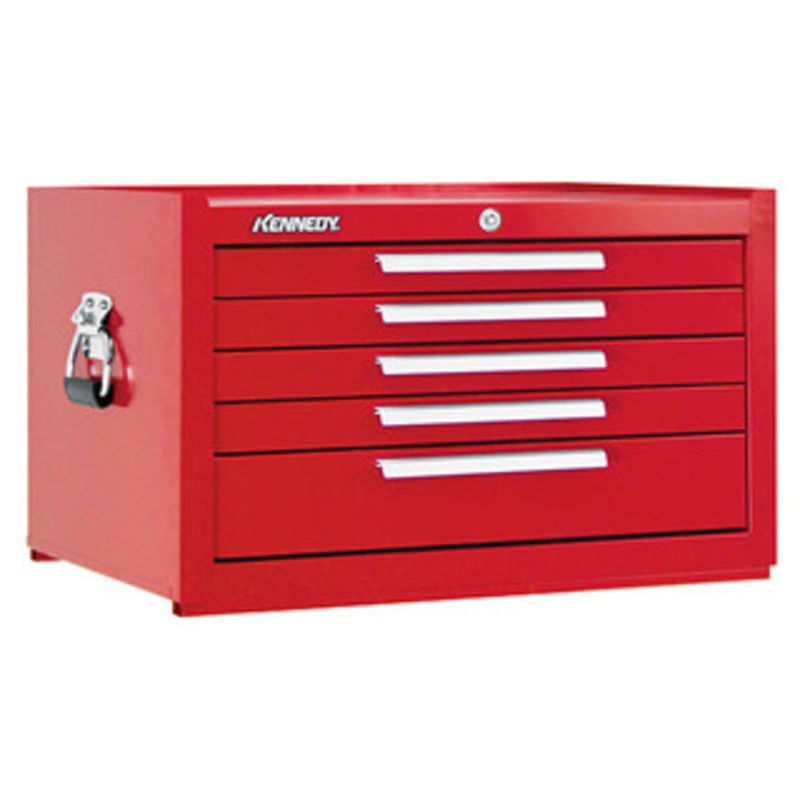 Kennedy K2000 29 5-Drawer Mechanics Chest, Industrial Red – 2805XR