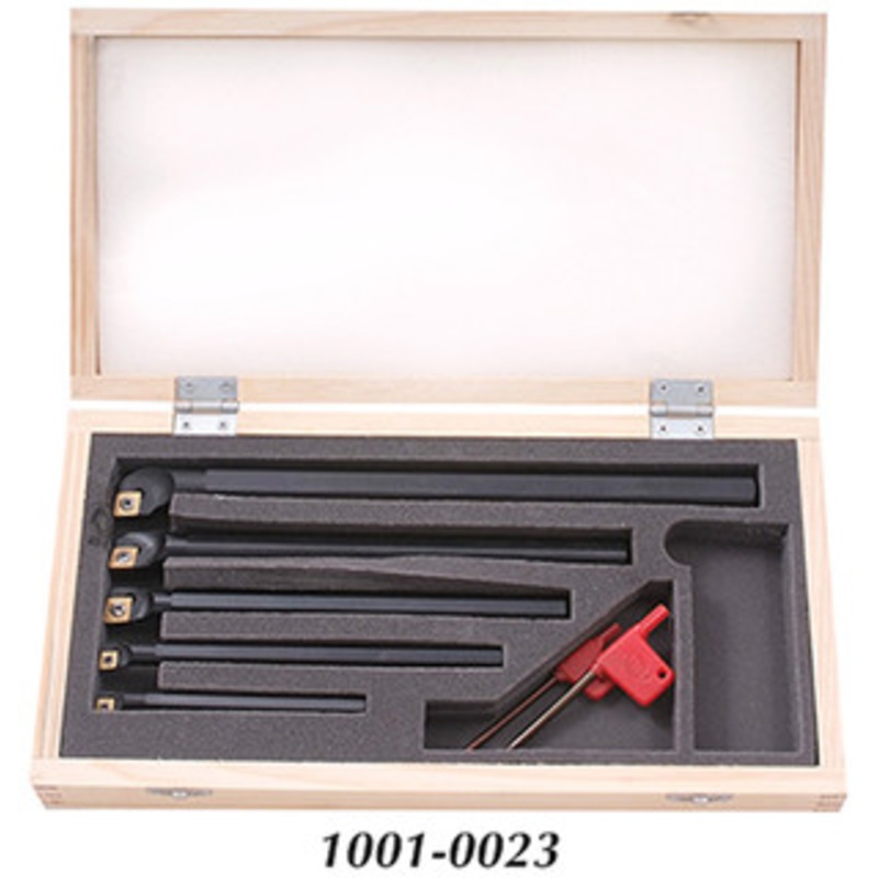 Precise SCLCR Indexable Boring Bar 5 Piece Style A, B, C, E, F Set – 1001-0023