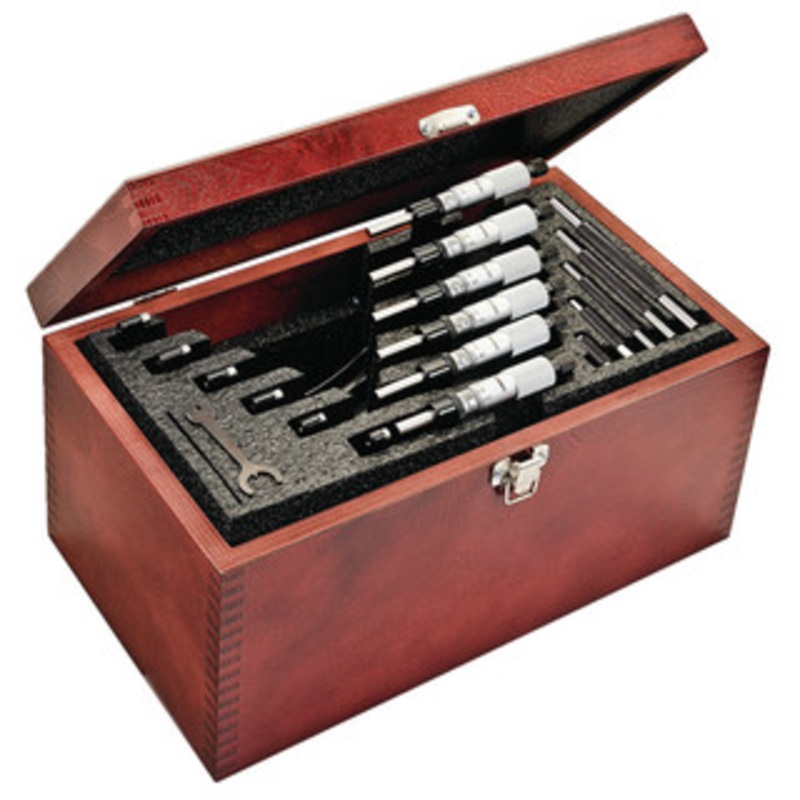 Starrett Outside Micrometer Set – SV436.1MCXRLZ