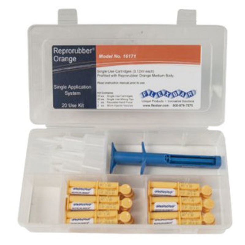 Flexbar Reprorubber Orange Single Application 20 Use Kit – 16171