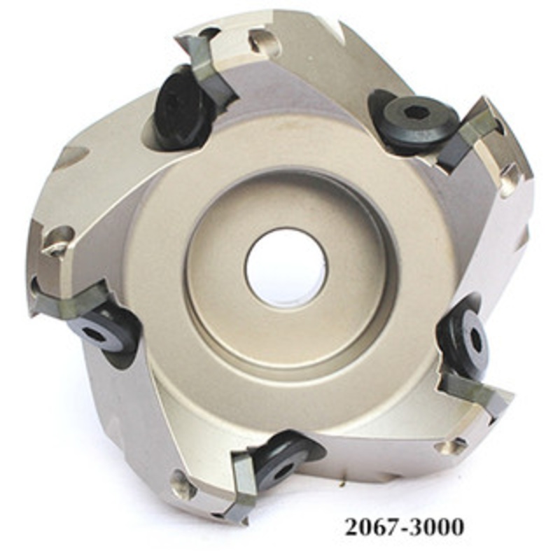 Precise 45 Indexable Face Mill 3 Diameter – 2067-3000