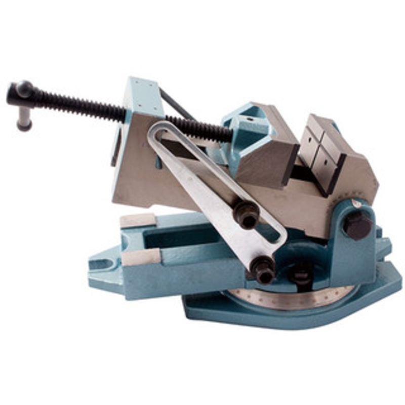 Precise 6 Jaw Width Pro Series Angle Drill Press Vise w/Mag Base – 3901-1737