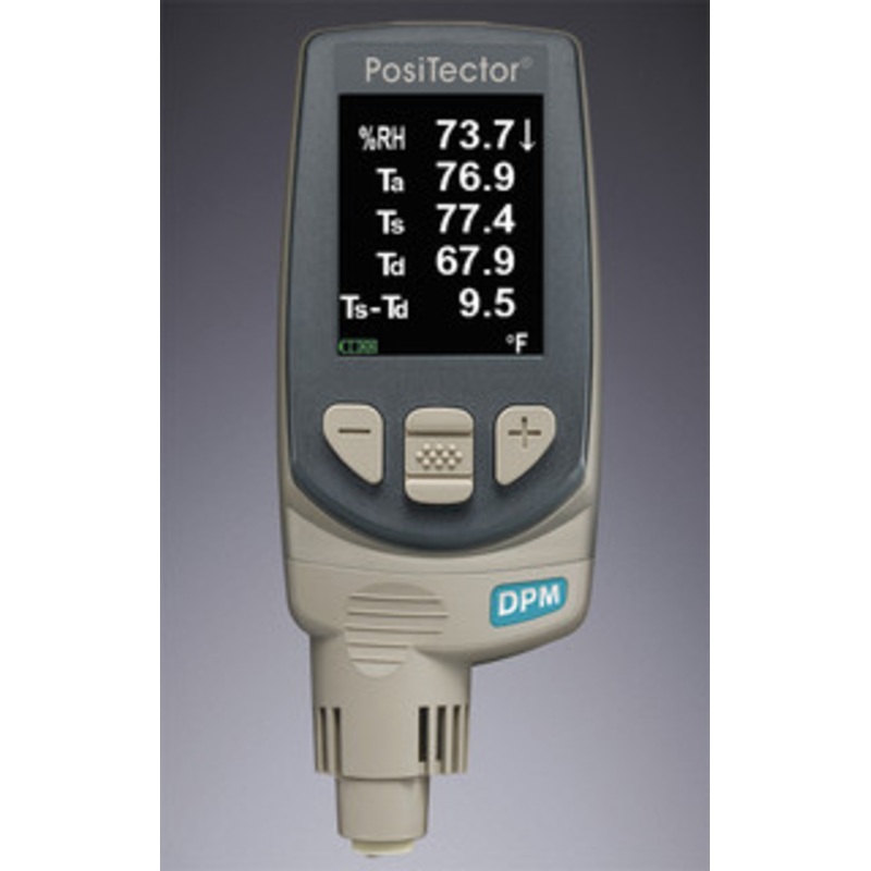 Defelsko PosiTector DPM Dew Point Meter, Advanced Body with Cabled Probe w/ 1/2 NPT Threads – DPM3-PRBDPMD